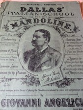 Antique mandolin instruction - antique,