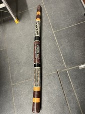 aboriginal didgeridoo Hand Painted Australia Genuine Eucalyptus 48” 120cm Folk