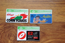 Payphone Advertising - Collection Of Three  BT Phonecards . Free UK Postage