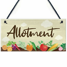 Allotment Sign For Garden Shed