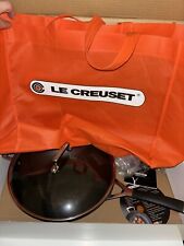 le creuset Stir Fry pan 30cm non stick W/ Long And Helper Handle W/ Lid And Bag