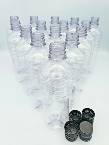 Clear plastic 500ml rib pet - 500ml,