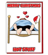 Funny Rude Christmas Card For