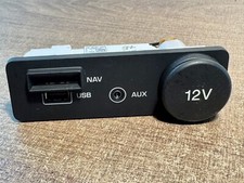 JAGUAR XE X760 2017 SAT NAV AUX AND USB PORT SOCKET PANEL FK7219C166BD #2A