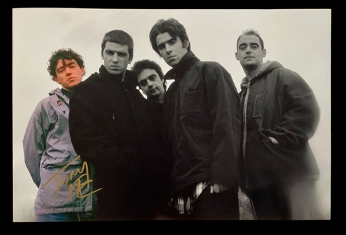 Signed oasis tony mccarroll - tony,