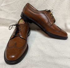 Florsheim Imperial Kenmoor Brown Vintage Wingtip Brogue Shoes Mens 13 E