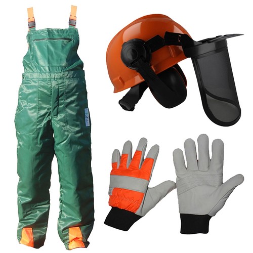 Chainsaw safety protection - chainsaw, kit