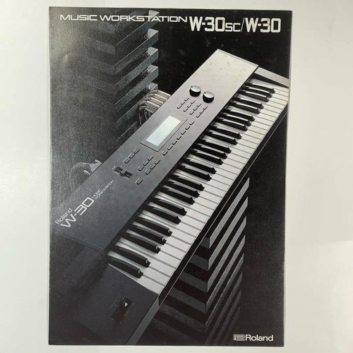 Roland 30sc 30 catalog - w-30,
