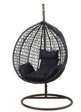 Outdoor Egg Chair Swing SET