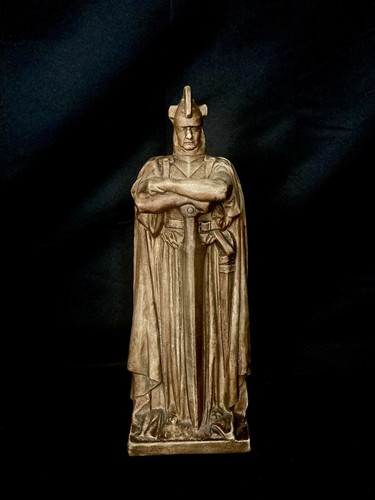 Statuette gauls leaning - "gauls,