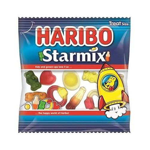 Haribo starmix mini bags - starmix, box