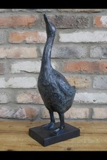 Large Goose Ornament Resin
