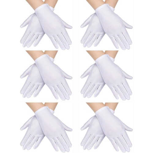 Pairs white gloves men - 6,