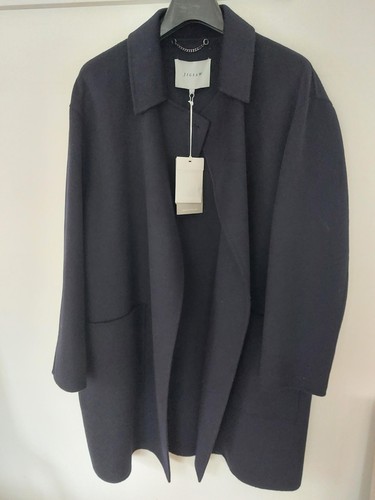Jigsaw navy coat brand - navy,