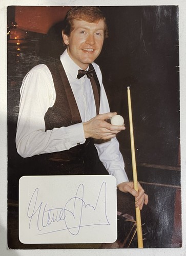 Steve davis signed photo - steve,