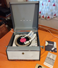 Vintage Bush Record Player Type SRP31C with a Garrard Model 210 Autochanger Deck