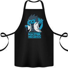 Master Hedgehog Funny Movie Parody Cotton Apron 100% Organic