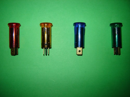 12v warning indicator - warning, light