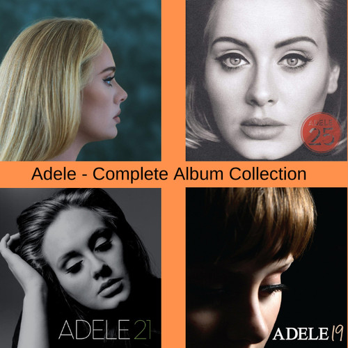 Adele album collection vinyl - album,