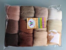 Set O* Pure Merino Wool Tops