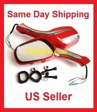 8mm Pair of RED Mirrors