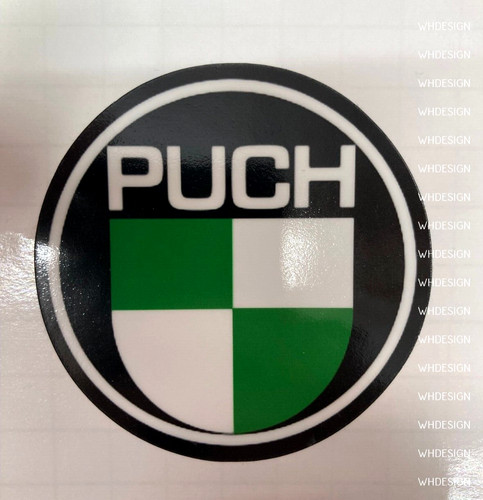 Puch vintage style stickers - vintage,
