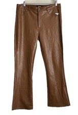 PAIGE Faux Leather Cropped