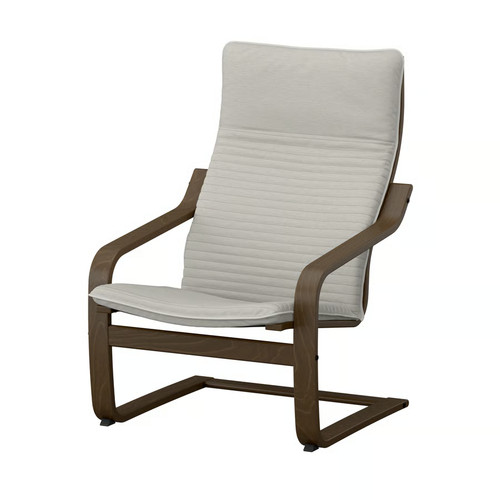 Ikea poang armchair - ikea, walnut