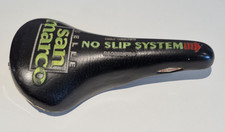 ROLLS SELLE SAN MARCO RACING PRO 'NO SLIP SYSTEM' EMBROIDERED SADDLE G/VG 1996