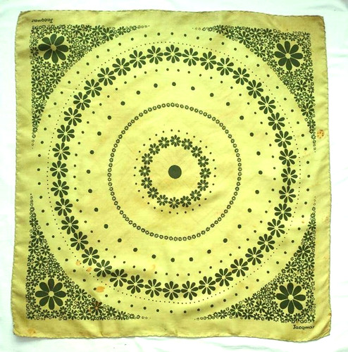 Vintage jacqmar silk scarf - vintage,