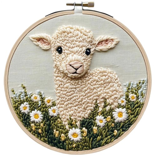 Punch needle embroidery - needle,