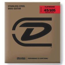 Jim Dunlop Flatwound Stainless