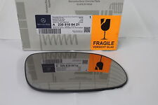NEW Genuine Mercedes-Benz CLK & SL RH Wing Mirror Glass A2308100421