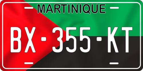 Martinique flag wave - martinique,