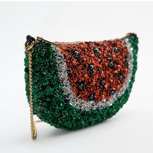 Zara watermelon red green - watermelon,