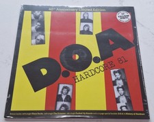 D.O.A Hardcore 81 Yellow Vinyl Issue 2022 USA Punk Hardcore Vinyl LP LTD 500
