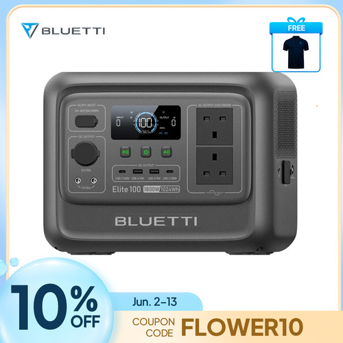 Bluetti elite 100 1024wh - v2,