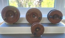 4 x Vintage Nottingham Wooden