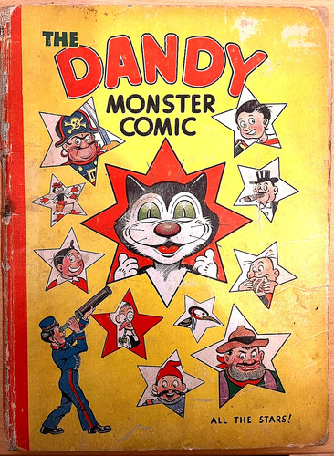 Dandy monster comic 1946 - comic,
