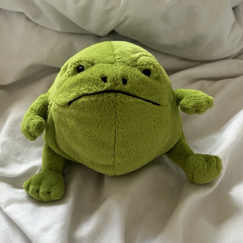 Jellycat green frog plush soft - frog,