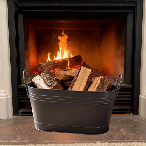 Firewood ash bucket sturdy - firewood,