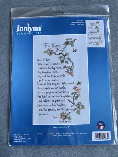 New cross stitch kit - new,
