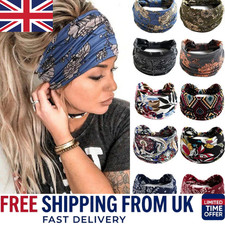 Women Yoga Wide Headband