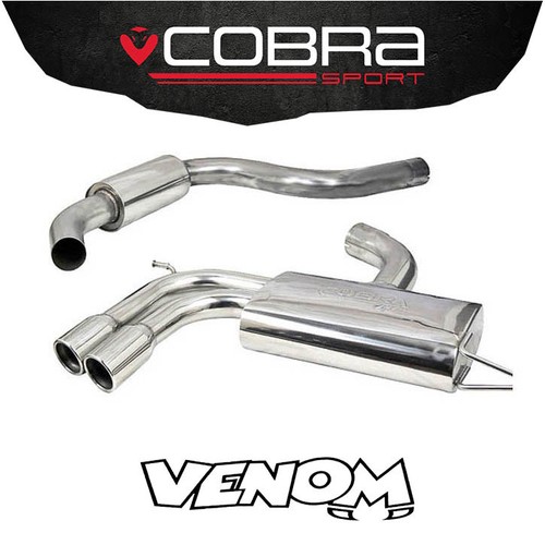 Cobra exhaust cat back - cobra, 3"