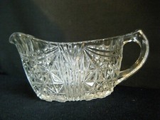 Vintage Clear Pressed Glass