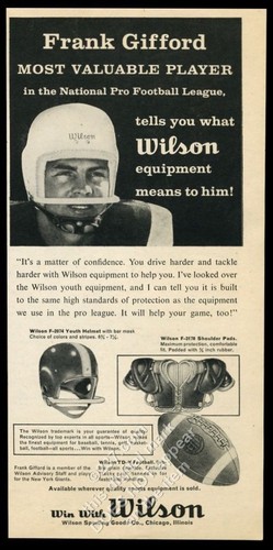 1957 frank gifford photo - frank,