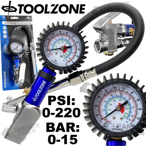 Tyre inflator with - tyre,