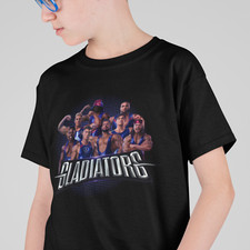 New Male Gladiator T-Shirt Top Tee - TV Show are You Ready? Battle Games Gift