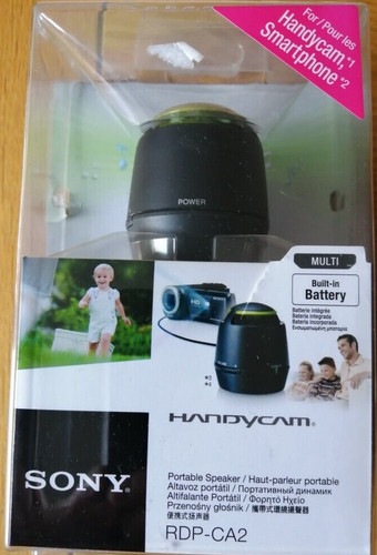 Sony handycam portable speaker - sony,