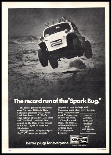 1973 champion spark plugs - 1973,